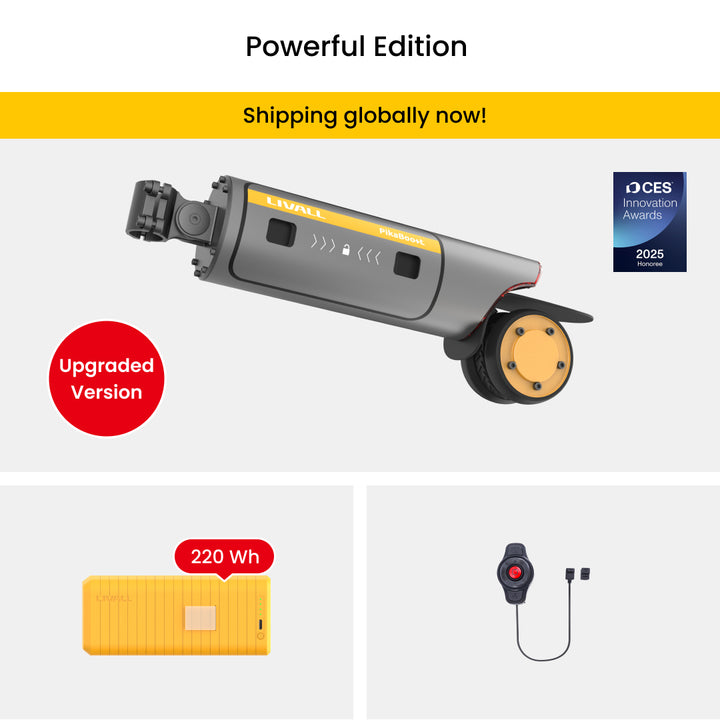 LIVALL PikaBoost 2 eBike Conversion Kit--Strong Boost, Flexible Moves(副本)
