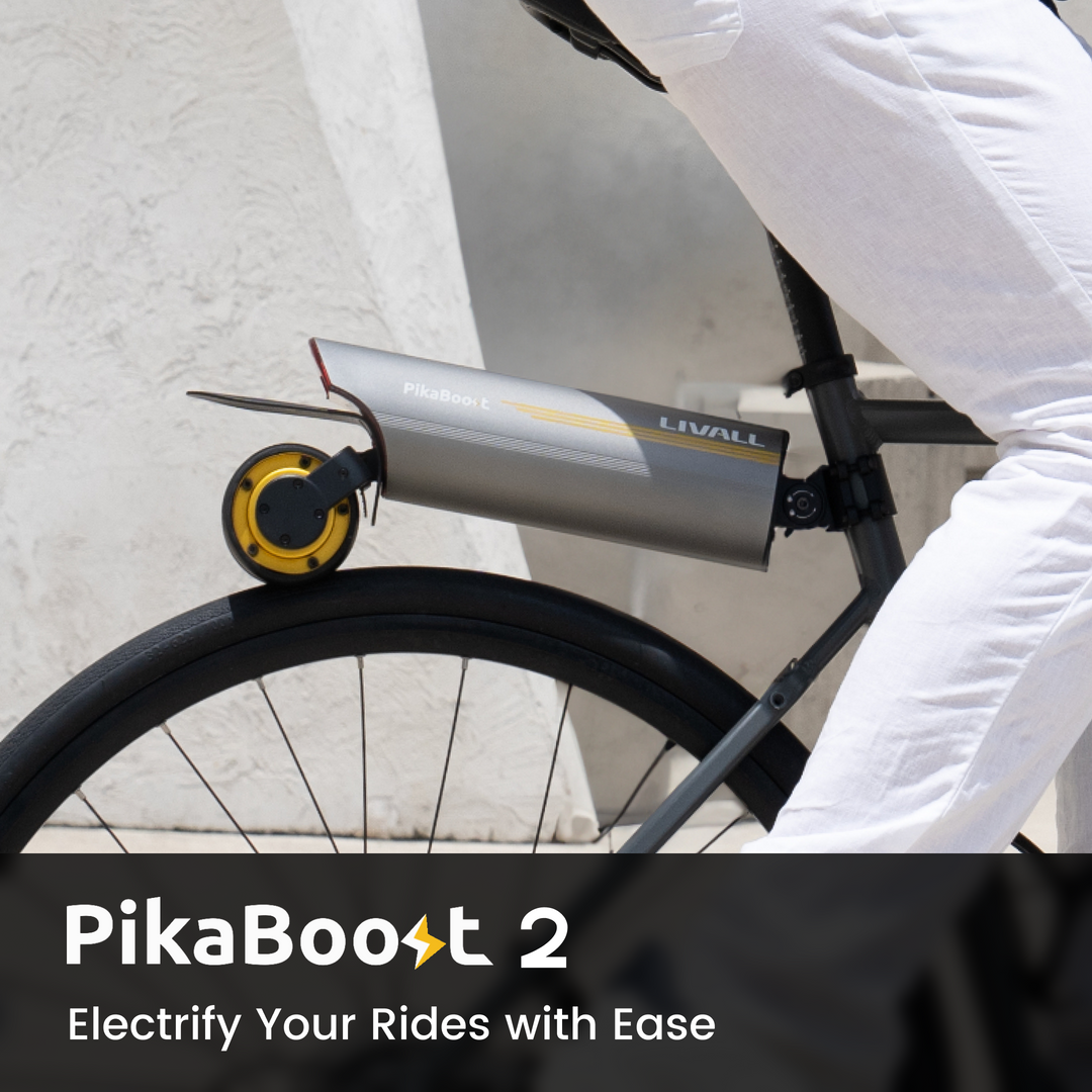 LIVALL PikaBoost 2 eBike Conversion Kit--Strong Boost, Flexible Moves