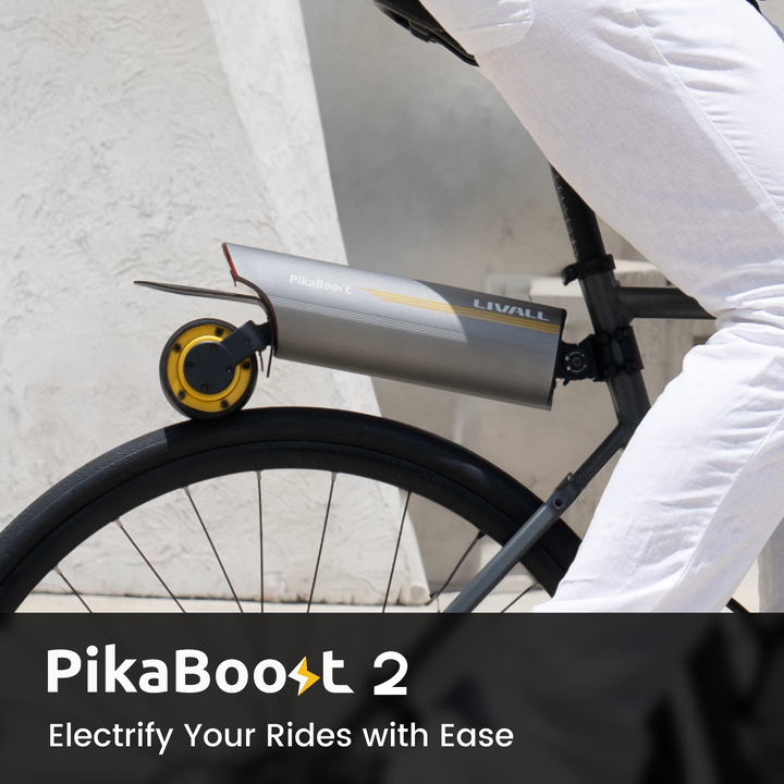 LIVALL PikaBoost 2 eBike Conversion Kit--Strong Boost, Flexible Moves