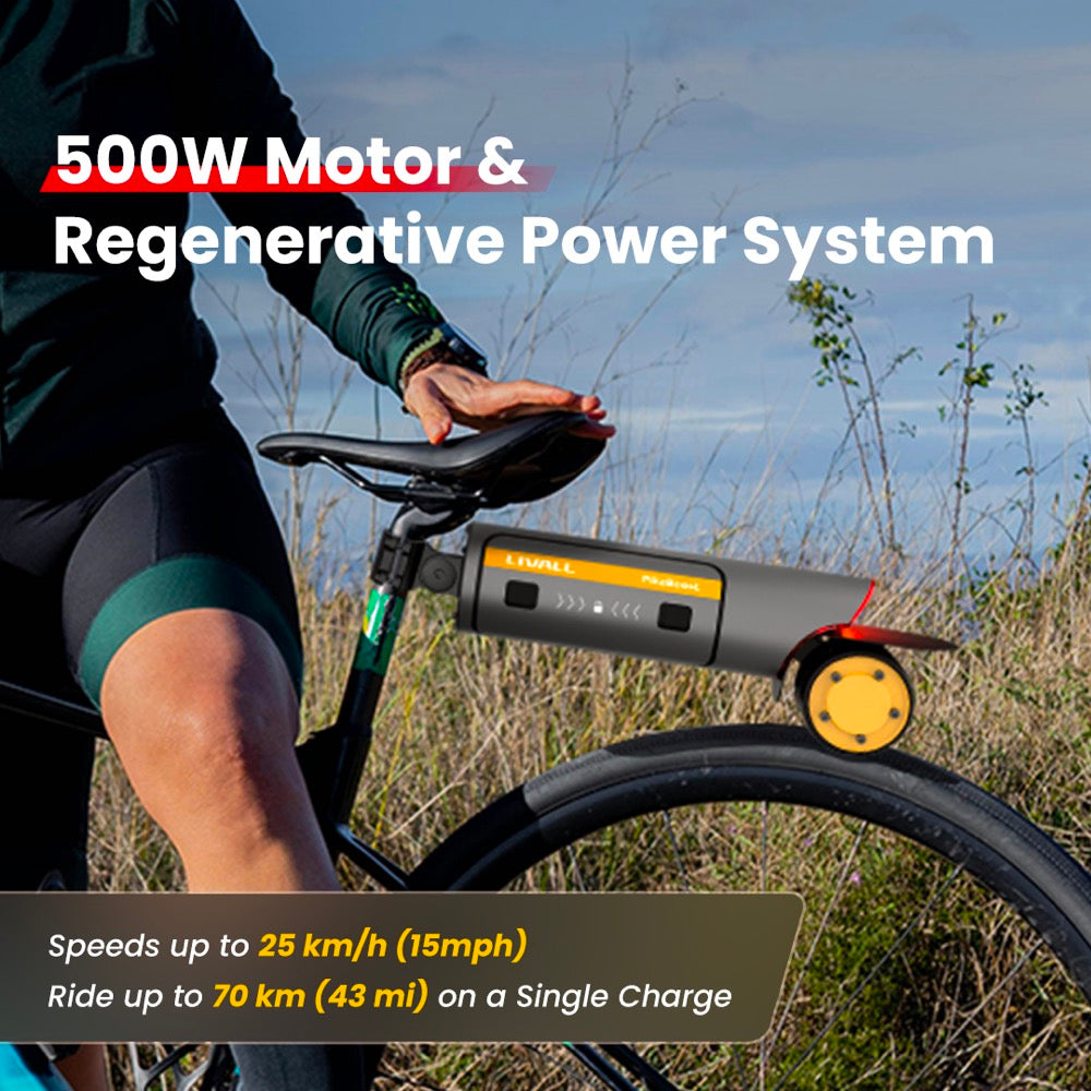 LIVALL PikaBoost 2 eBike Conversion Kit--Strong Boost, Flexible Moves