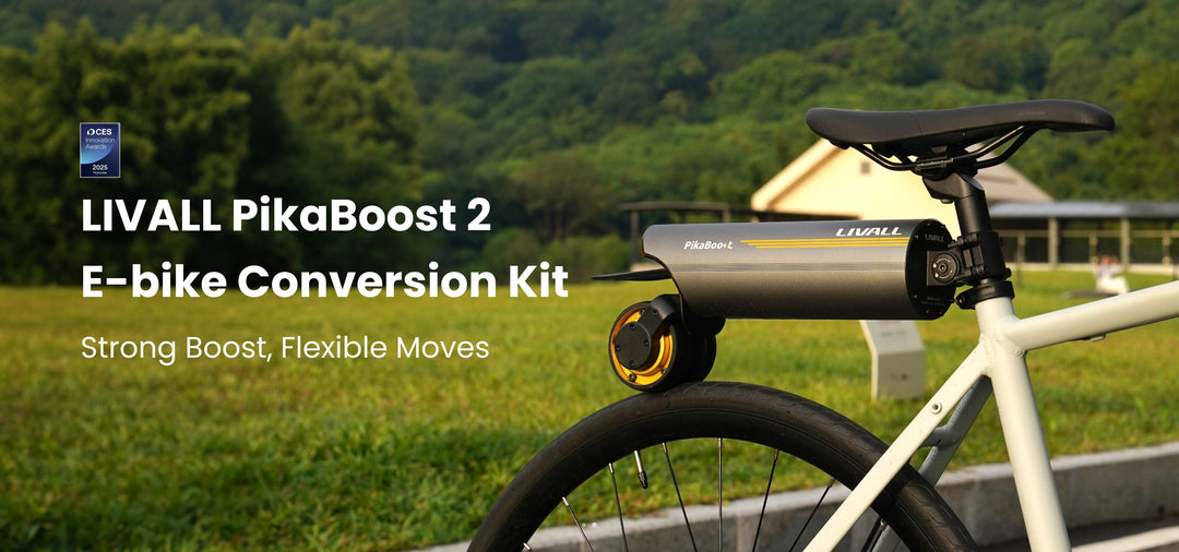 The LIVALL PikaBoost 2 turns any old bicycle into a powerful e-bike