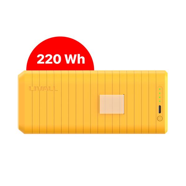 Swappable Battery For LIVALL PikaBoost 2