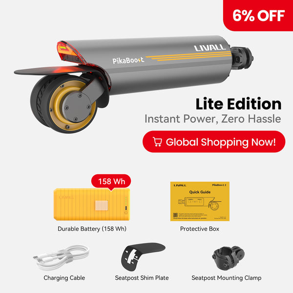LIVALL PikaBoost 2 eBike Conversion Kit