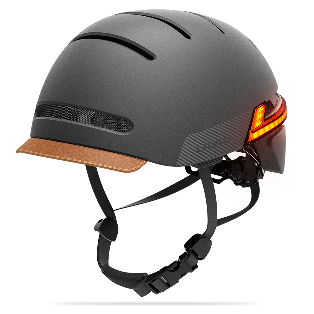 LIVALL BH51T black smart helmet   with led