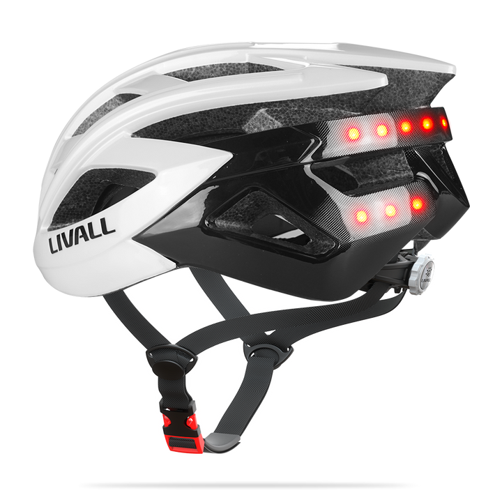 LIVALL BH60SE NEO lightweight bicycle white smart helmet 
