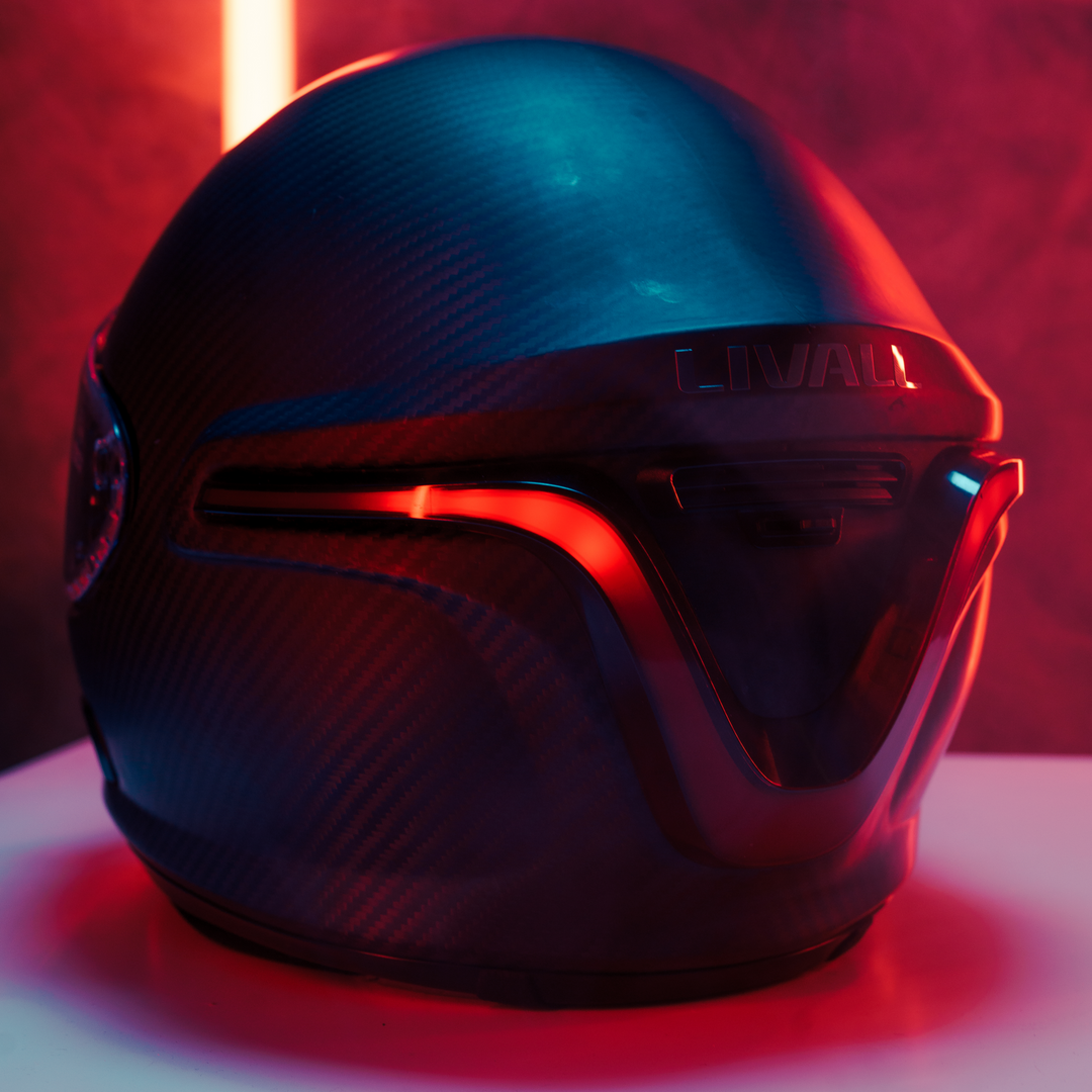 LIVALL mc1 pro carbon fiber motorcycle smart helmet 