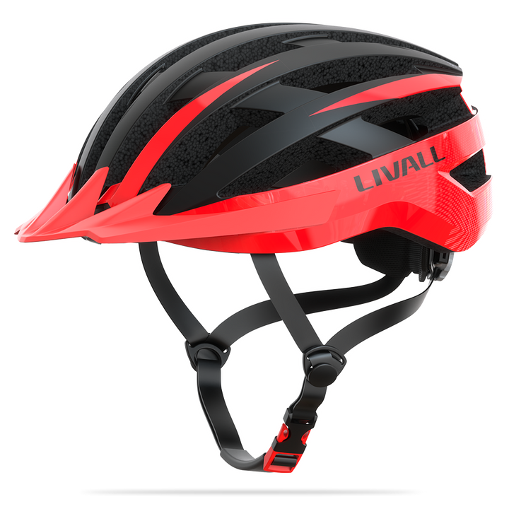 LIVALL MT1 Neo red and black smart helmet