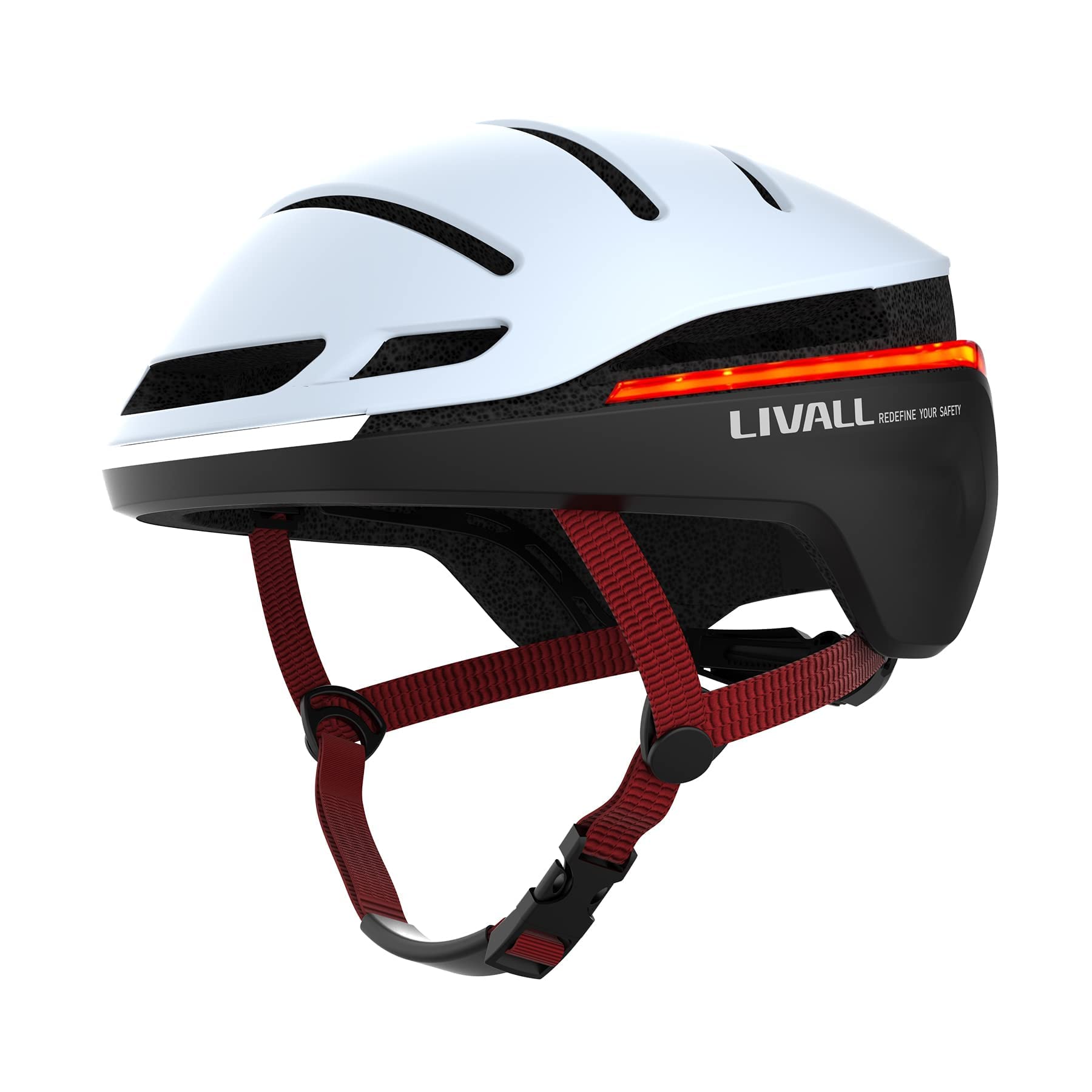 LIVALL EVO21 street bike white smart helmet - if gold award winner