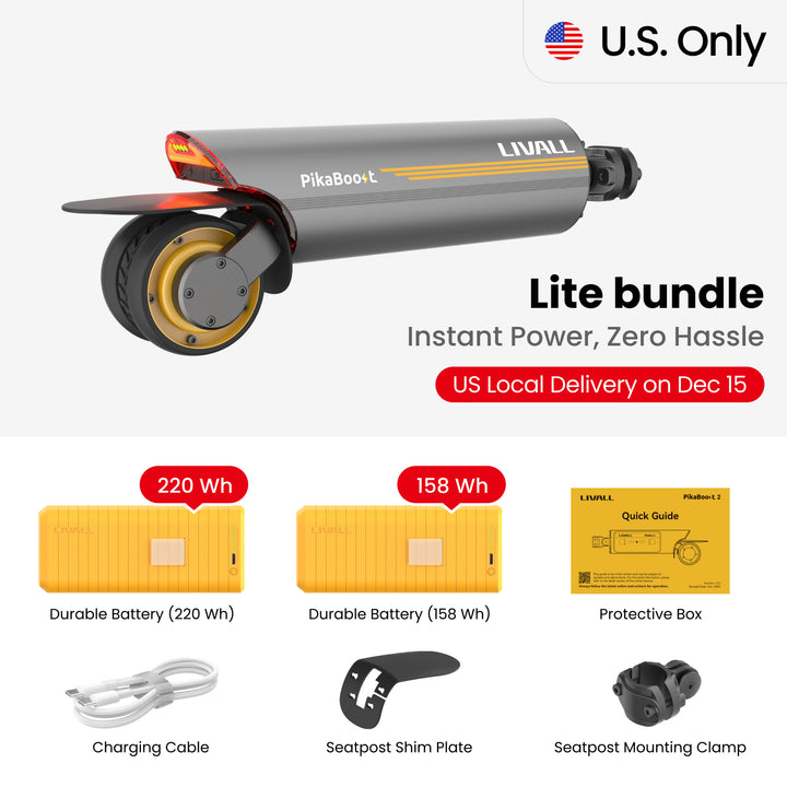 LIVALL PikaBoost 2 eBike Conversion Kit