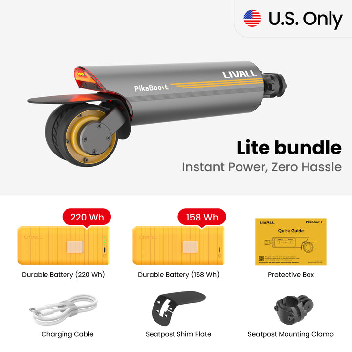 LIVALL PikaBoost 2 eBike Conversion Kit