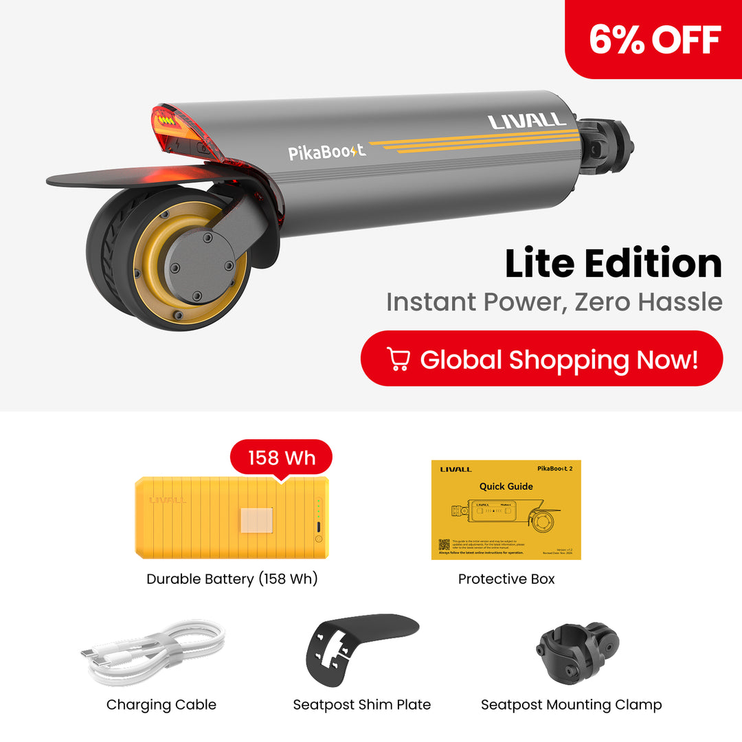LIVALL PikaBoost 2 eBike Conversion Kit